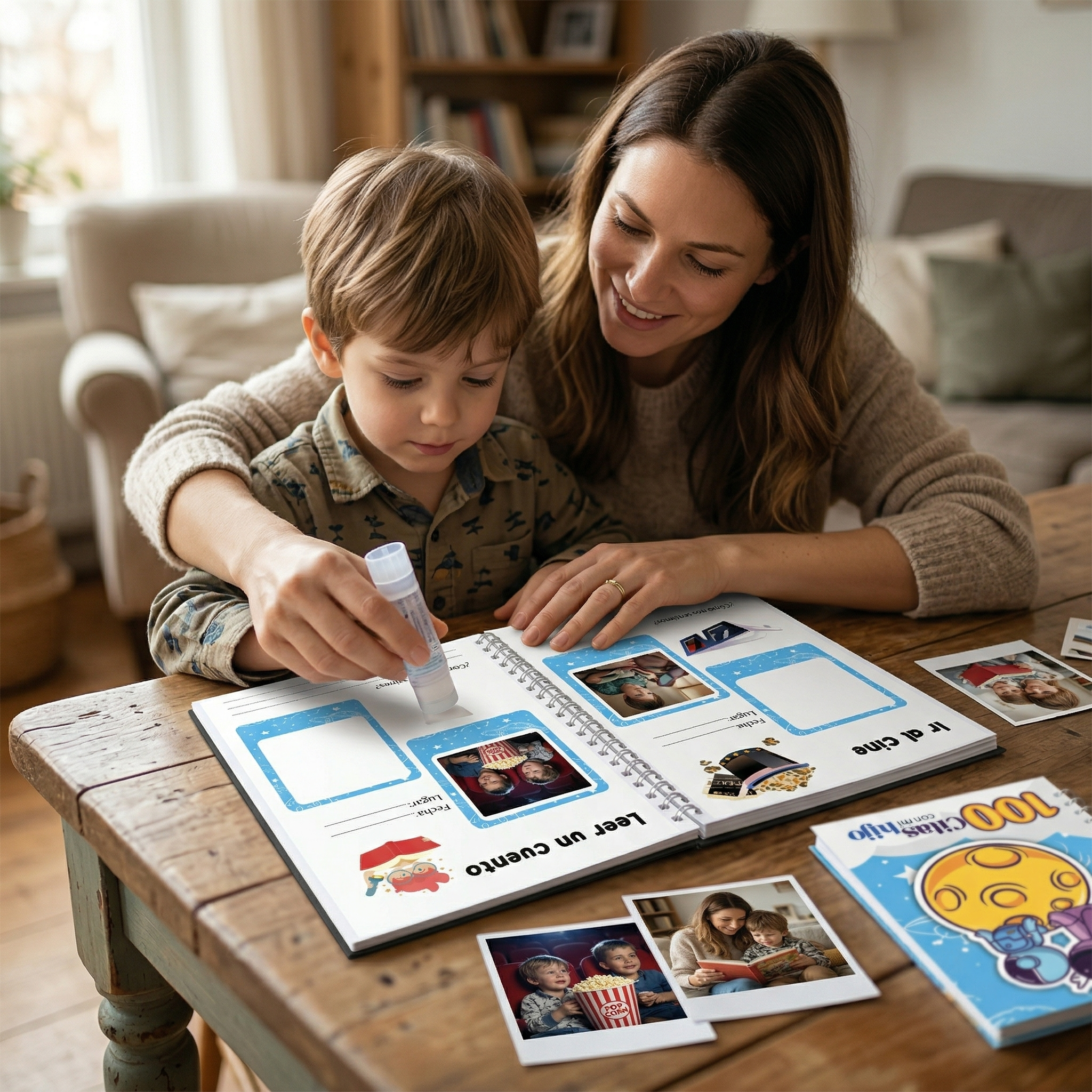 Libro 100 citas Mamá e hijo