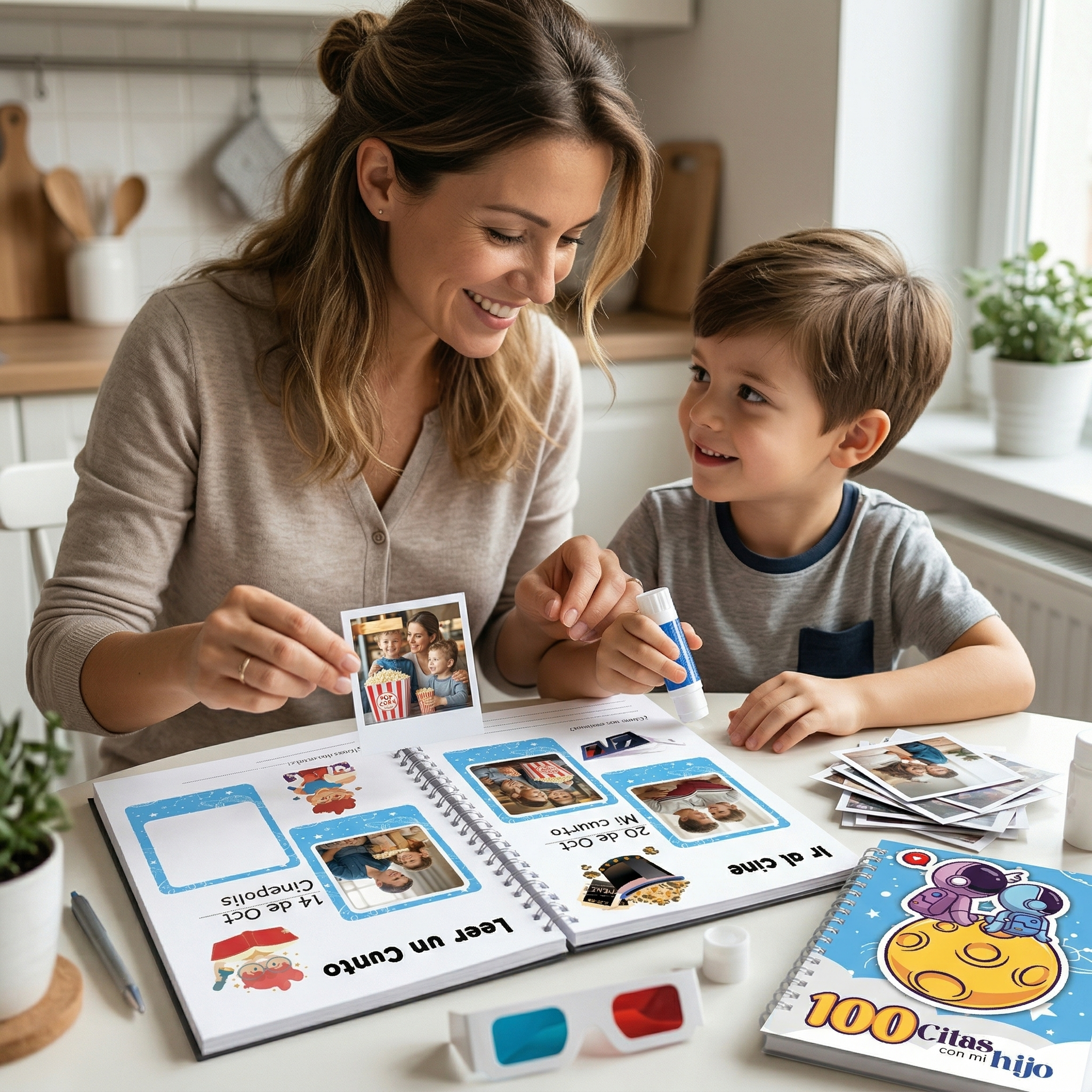 Libro 100 citas Mamá e hijo
