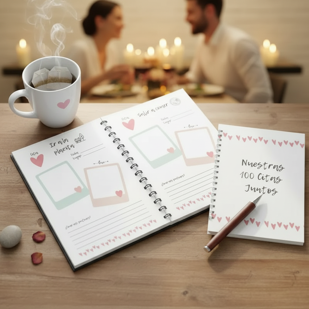 Libro de 100 citas en pareja