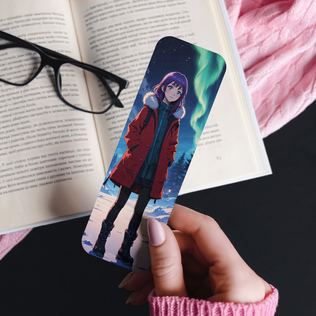 Separadores de libros anime girl