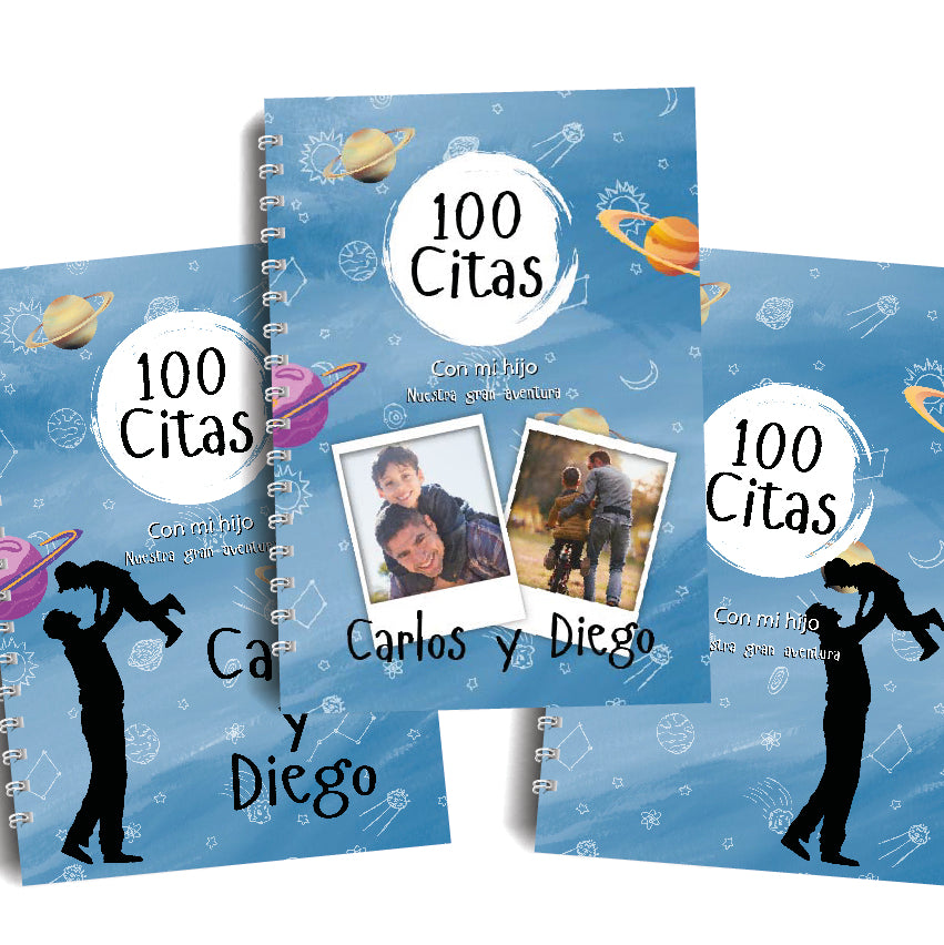 Libro 100 citas Papá e hijo