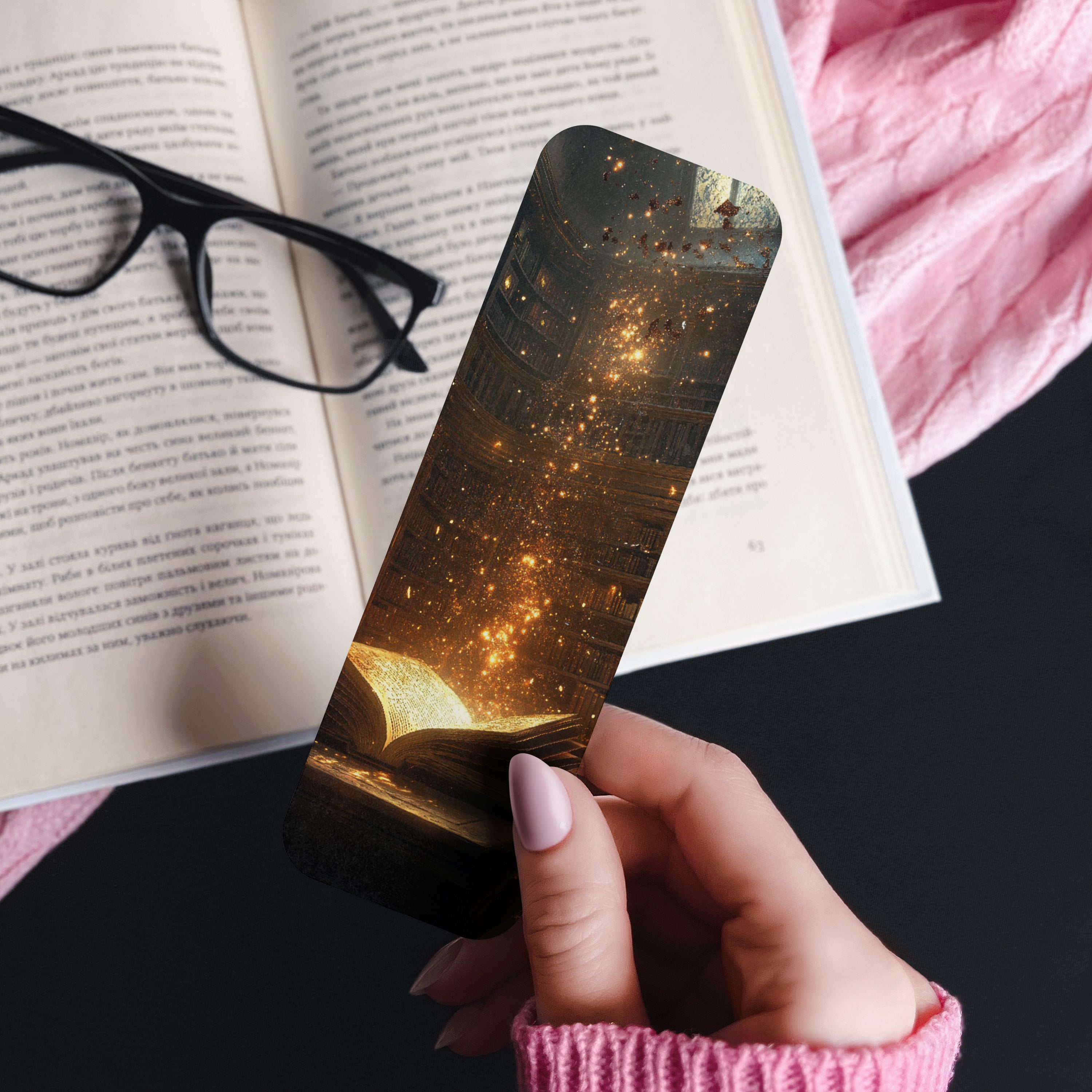 Separadores de libros biblioteca mágica