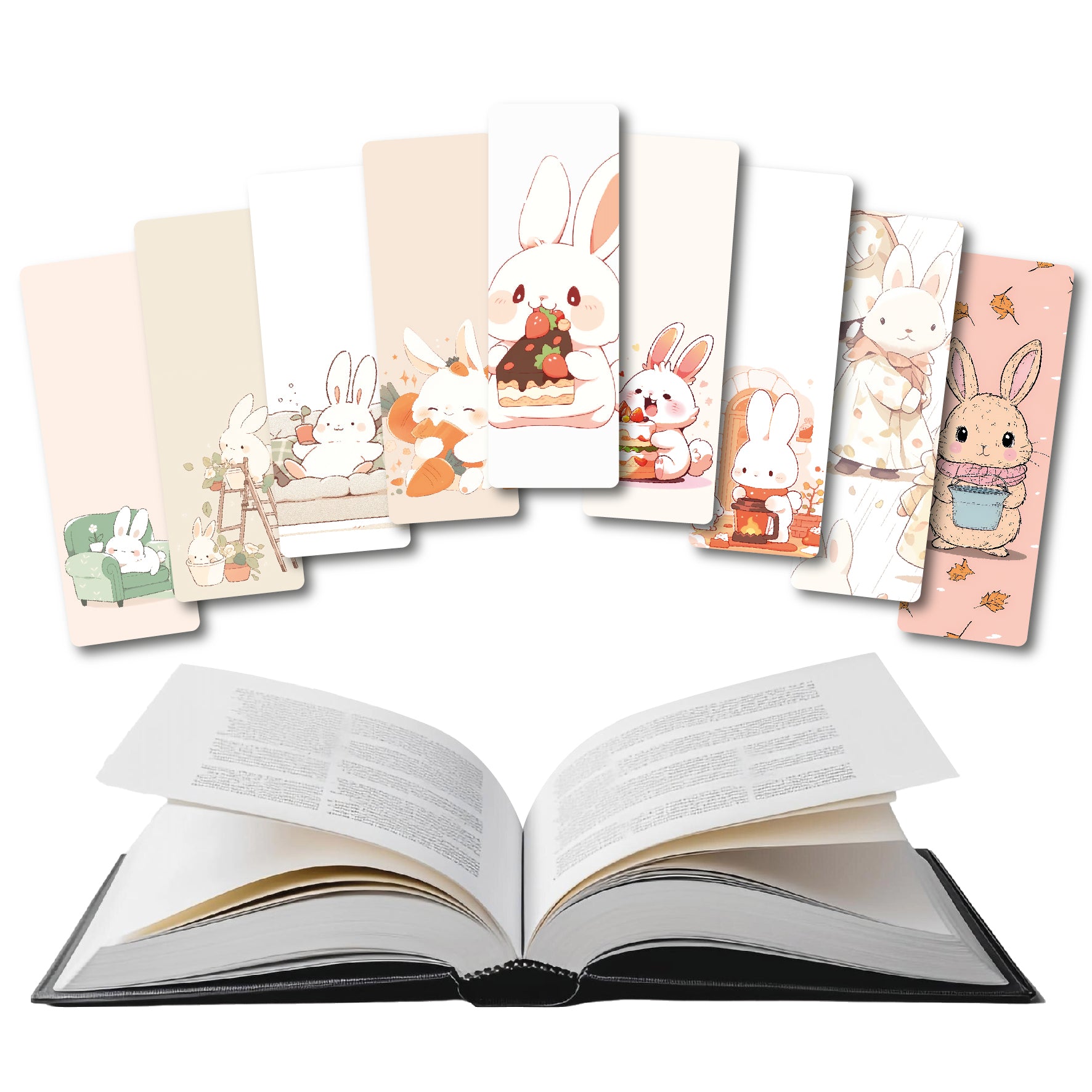 Separadores de libros conejos cozy