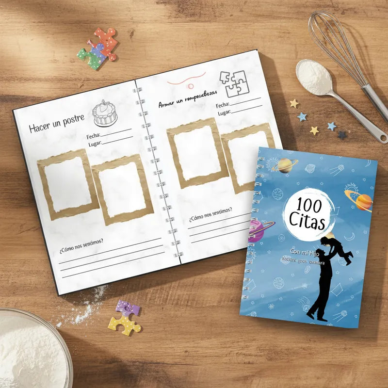 Libro 100 citas Papá e hijo