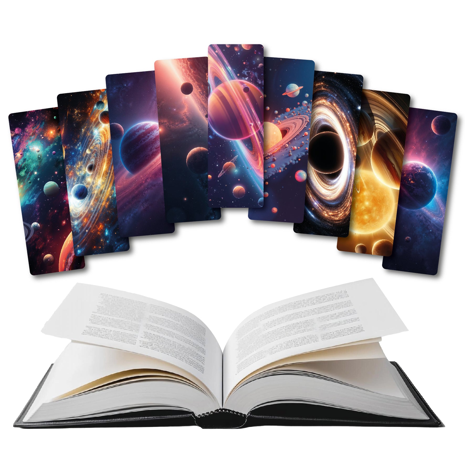 Separadores de libros espacio