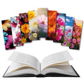 Separadores de libros flores