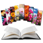 Separadores de libros flores