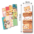 Separadores de libros mascotas kawaii