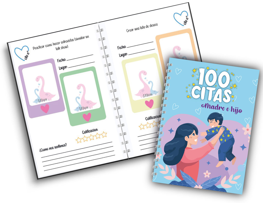 Libro 100 citas Mamá e hijo