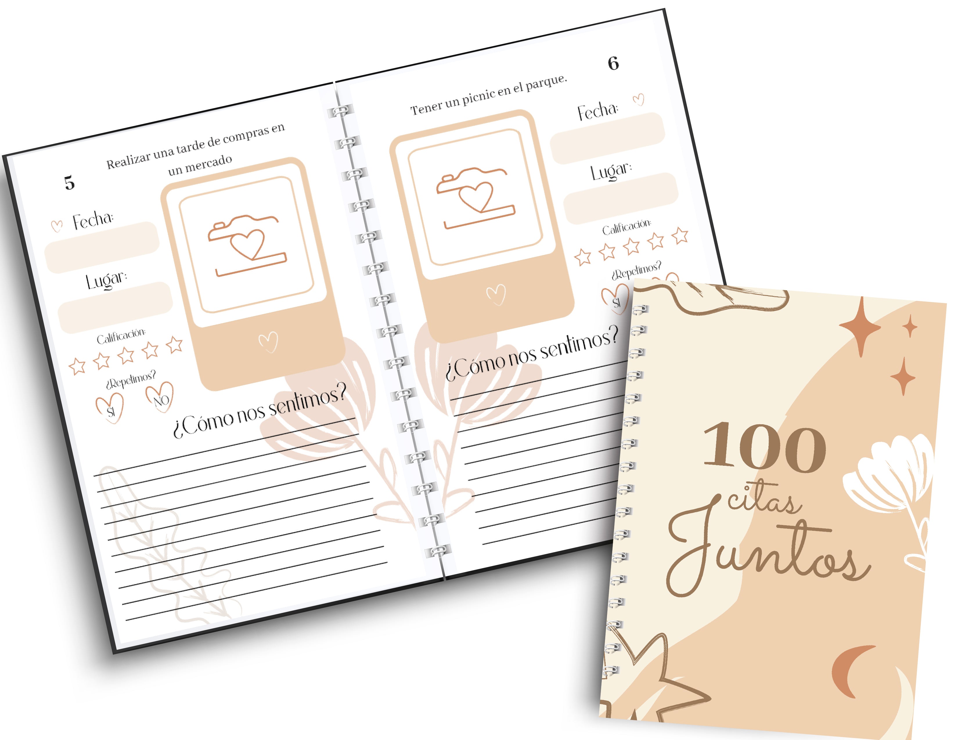 Libro de 100 citas en pareja