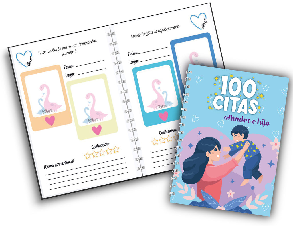 Libro 100 citas Mamá e hijo
