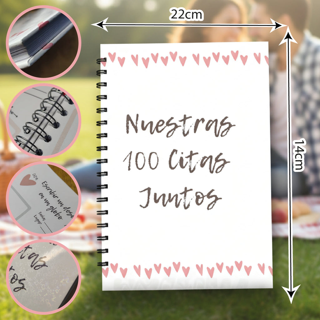 Libro de 100 citas en pareja