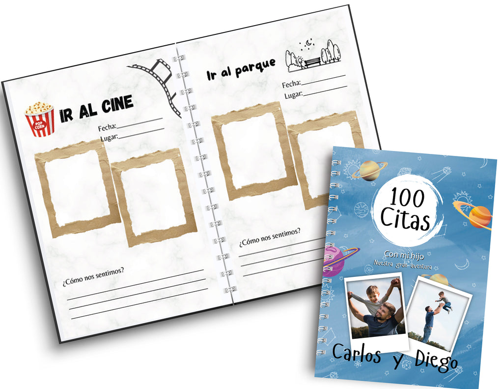 Libro 100 citas Papá e hijo