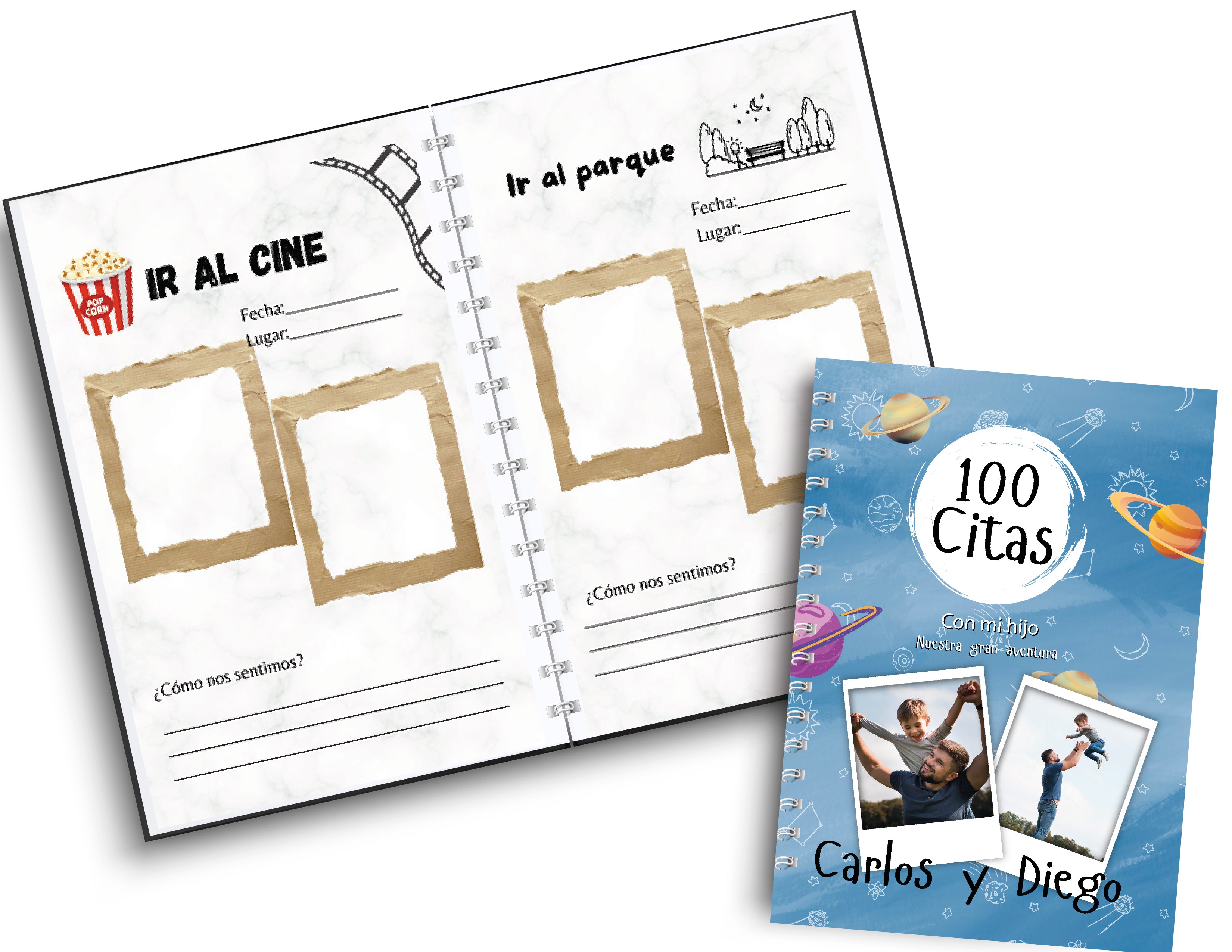 Libro 100 citas Papá e hijo