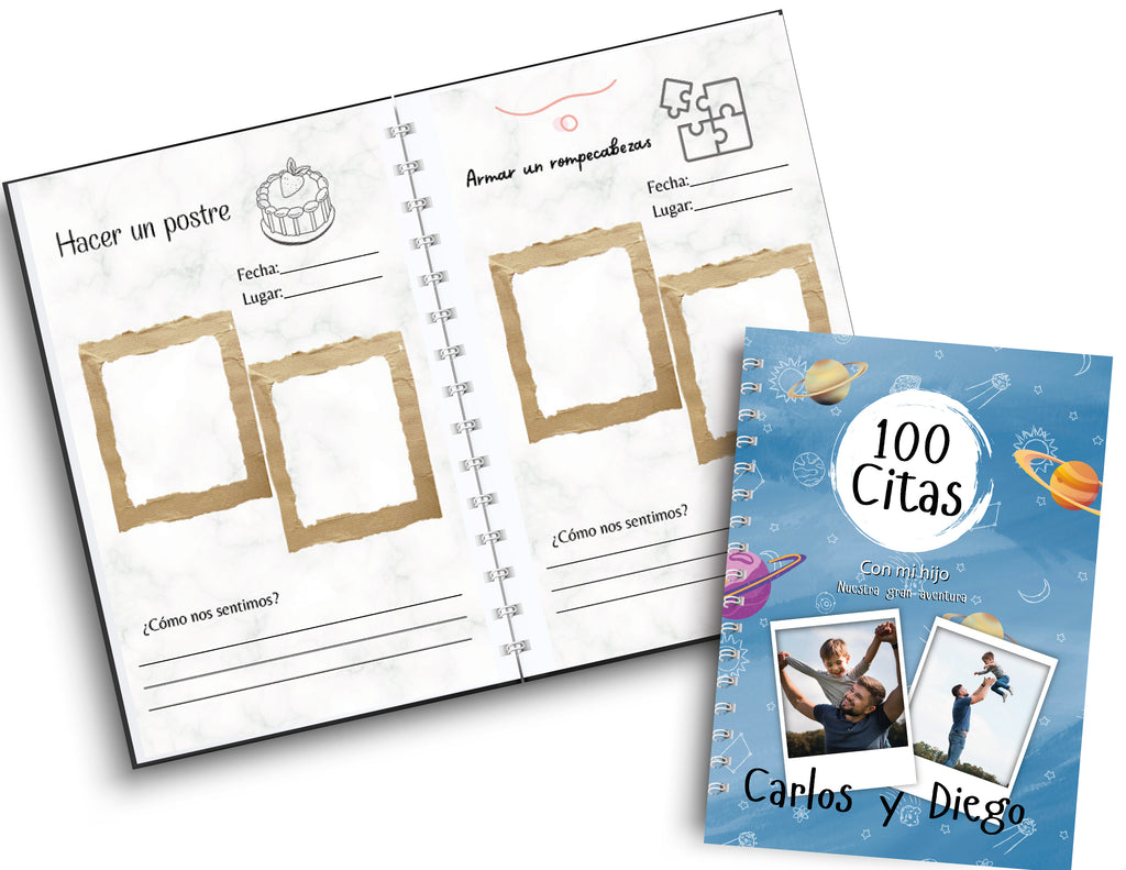 Libro 100 citas Papá e hijo