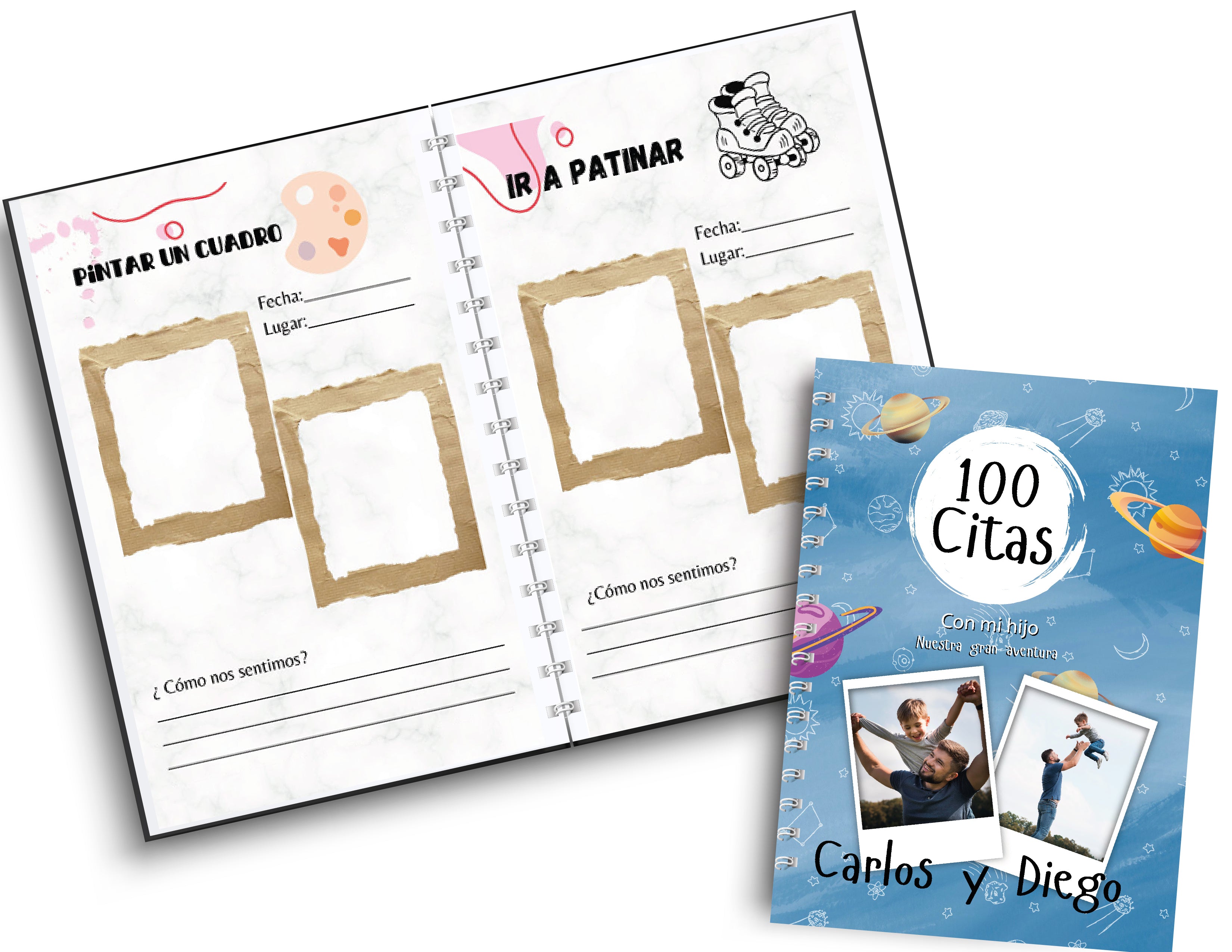 Libro 100 citas Papá e hijo