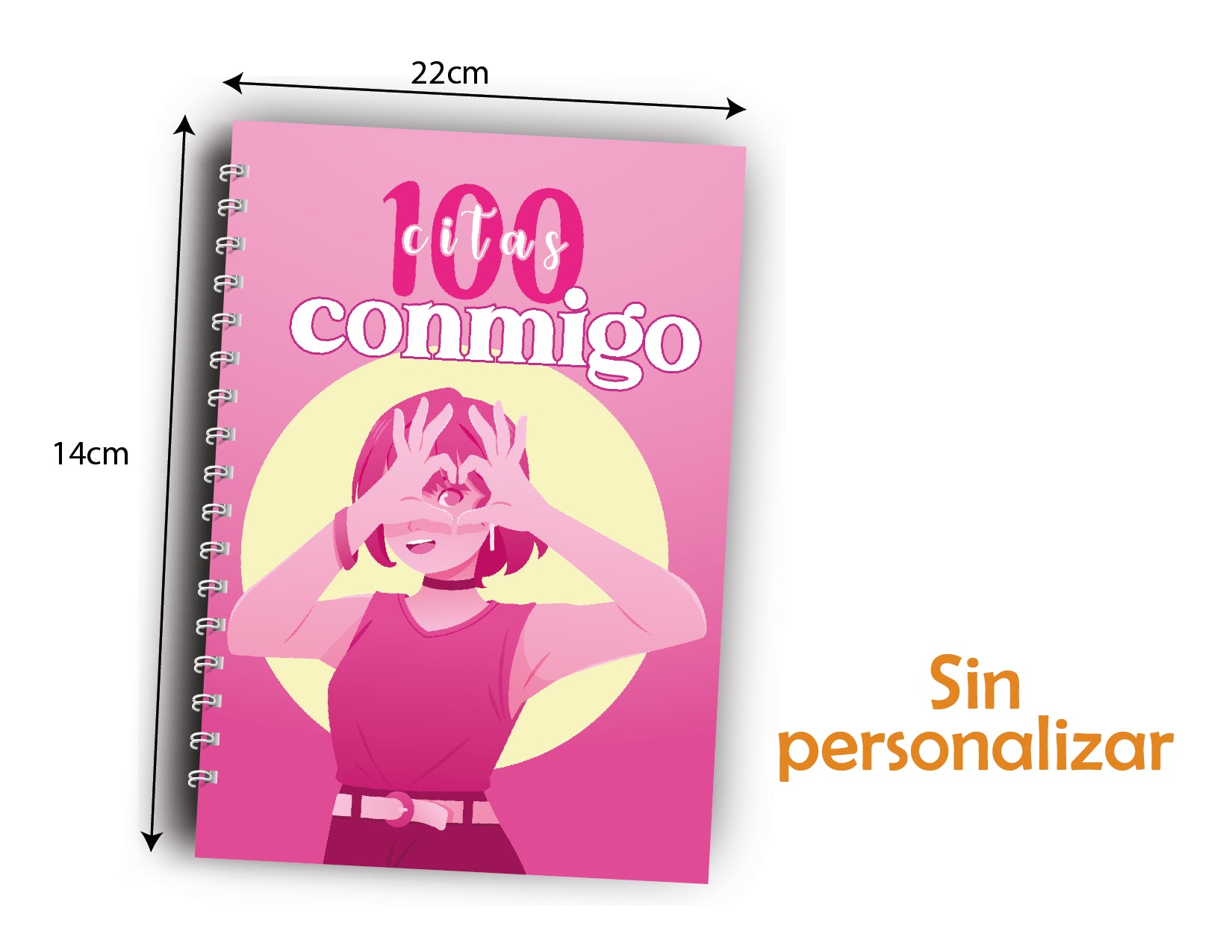Libro de 100 citas conmigo misma