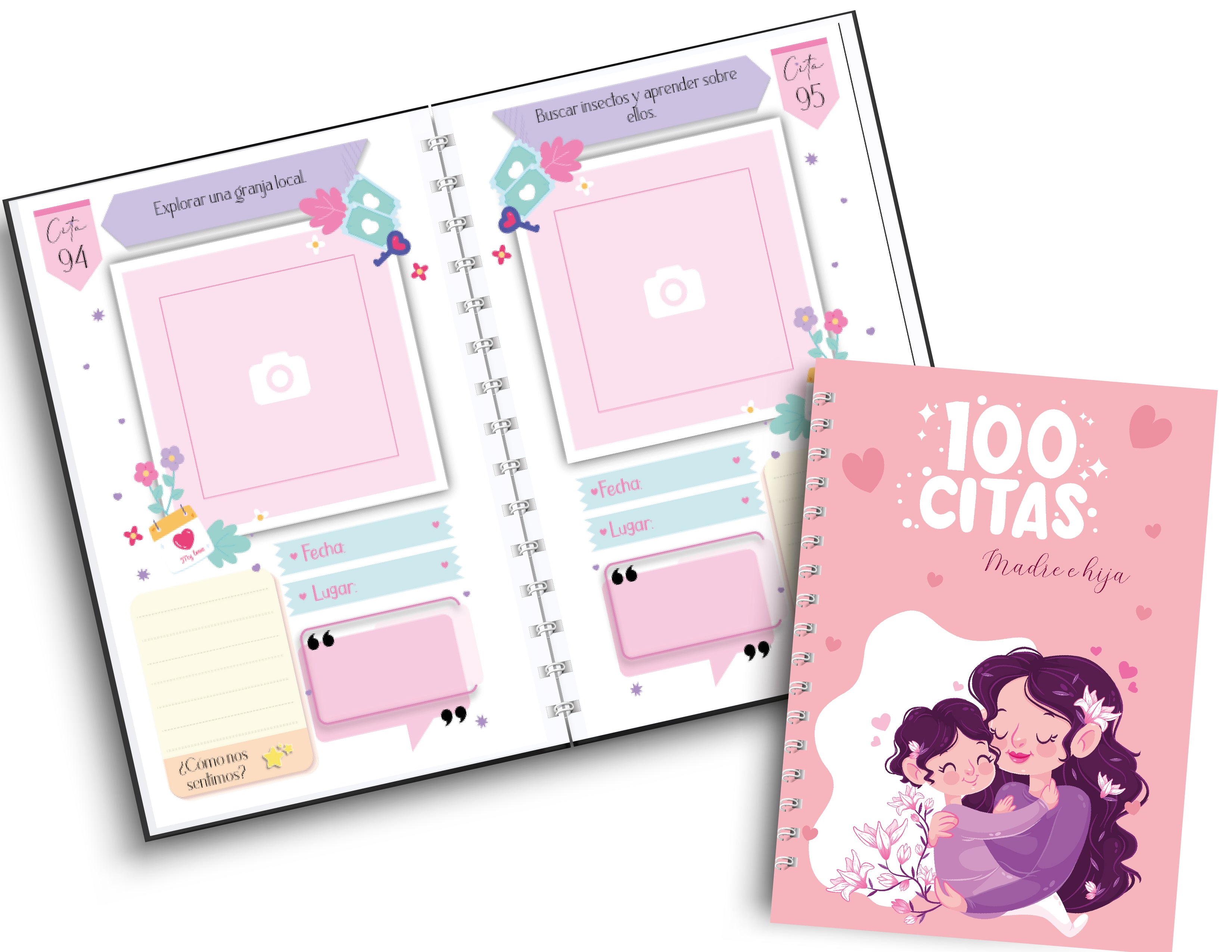 Libro de citas Madre e hija