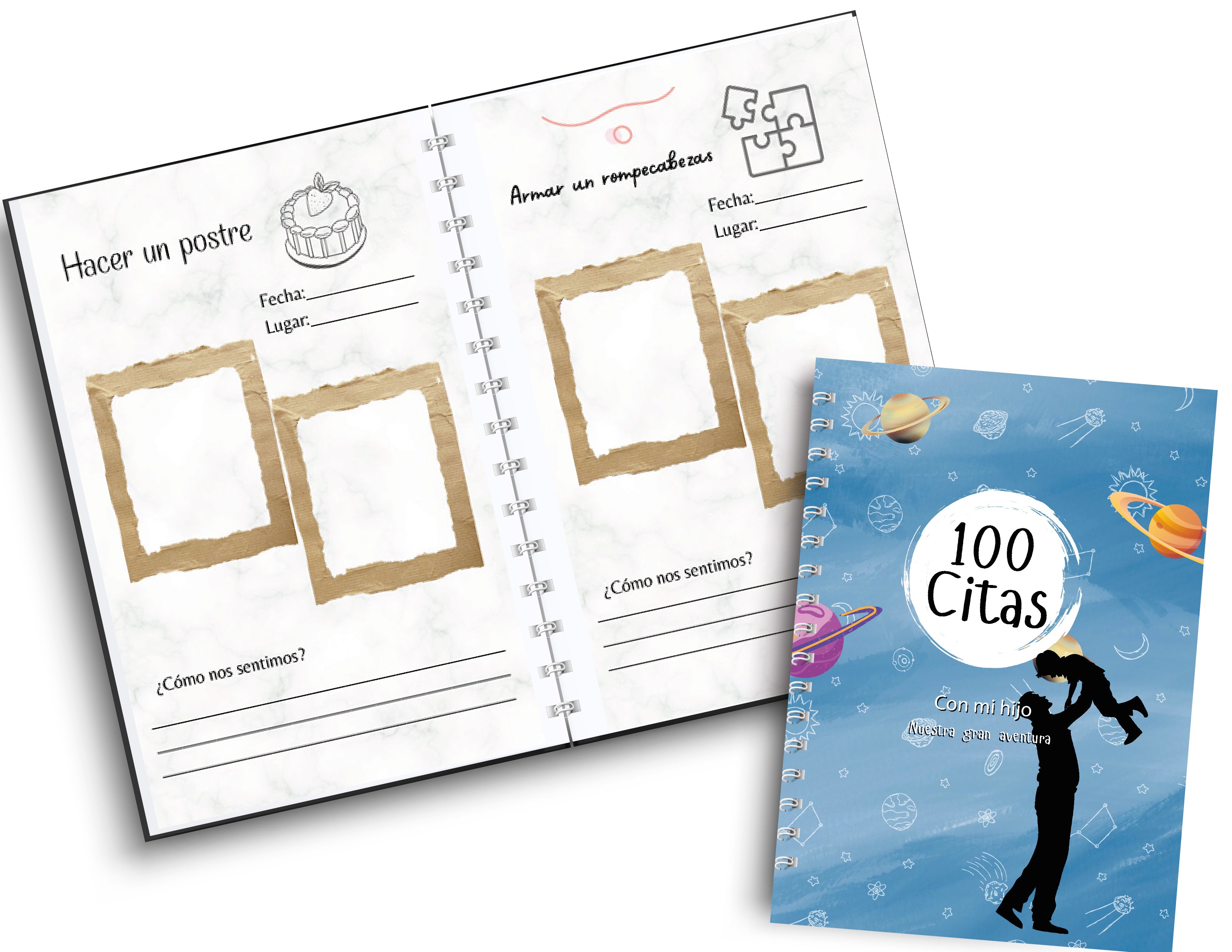 Libro 100 citas Papá e hijo
