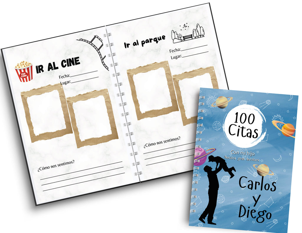 Libro 100 citas Papá e hijo
