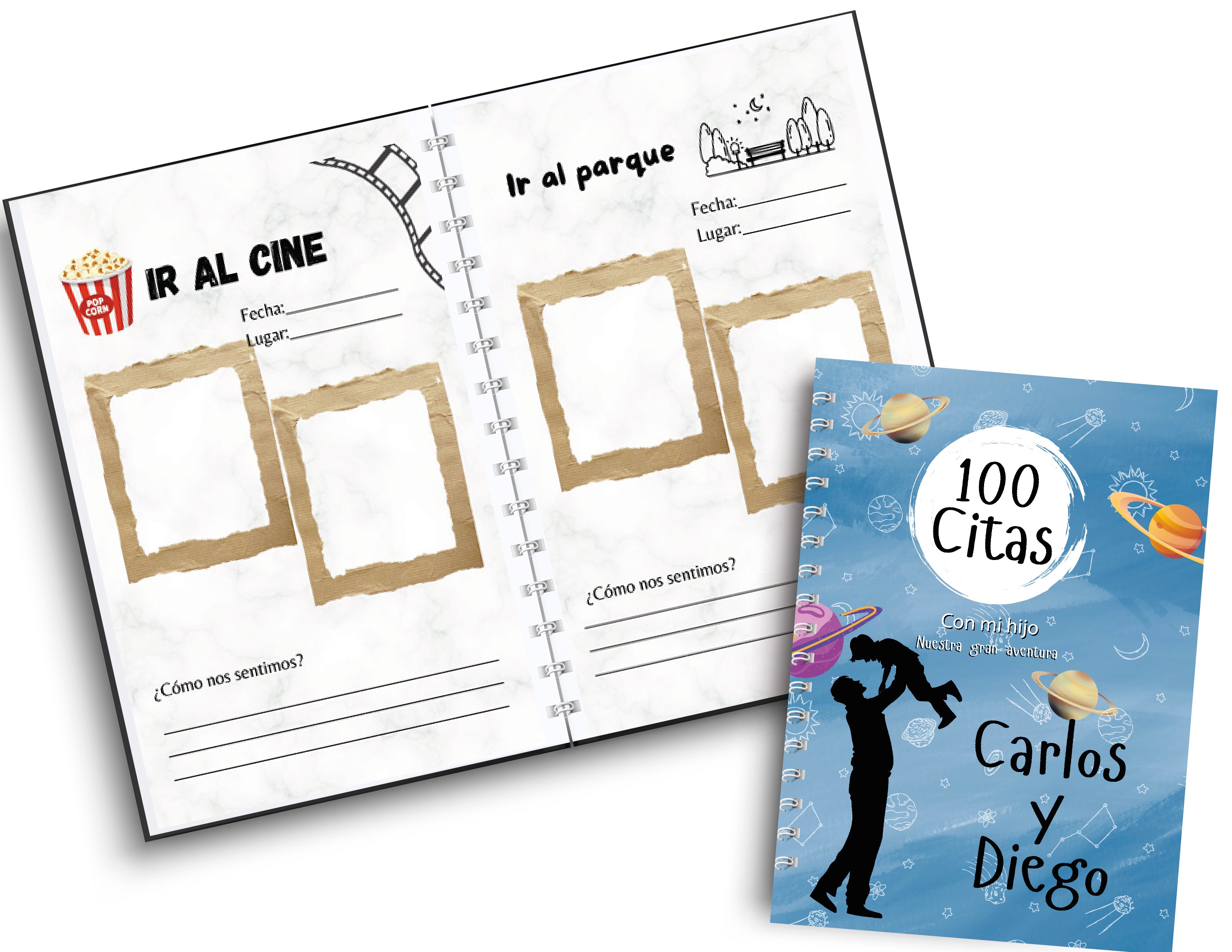 Libro 100 citas Papá e hijo