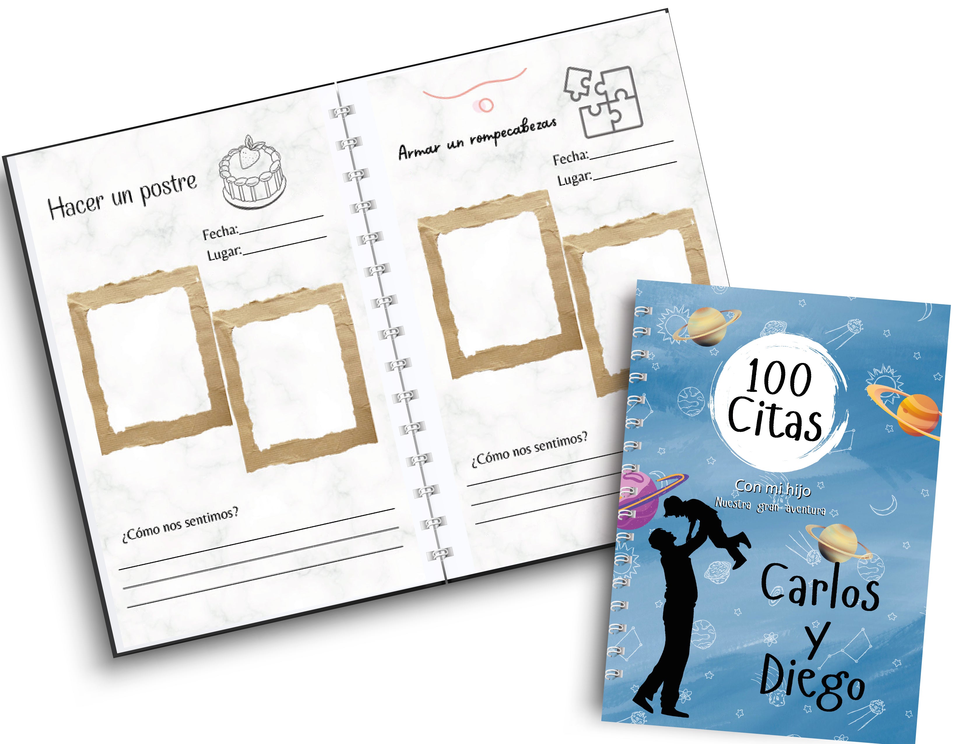 Libro 100 citas Papá e hijo