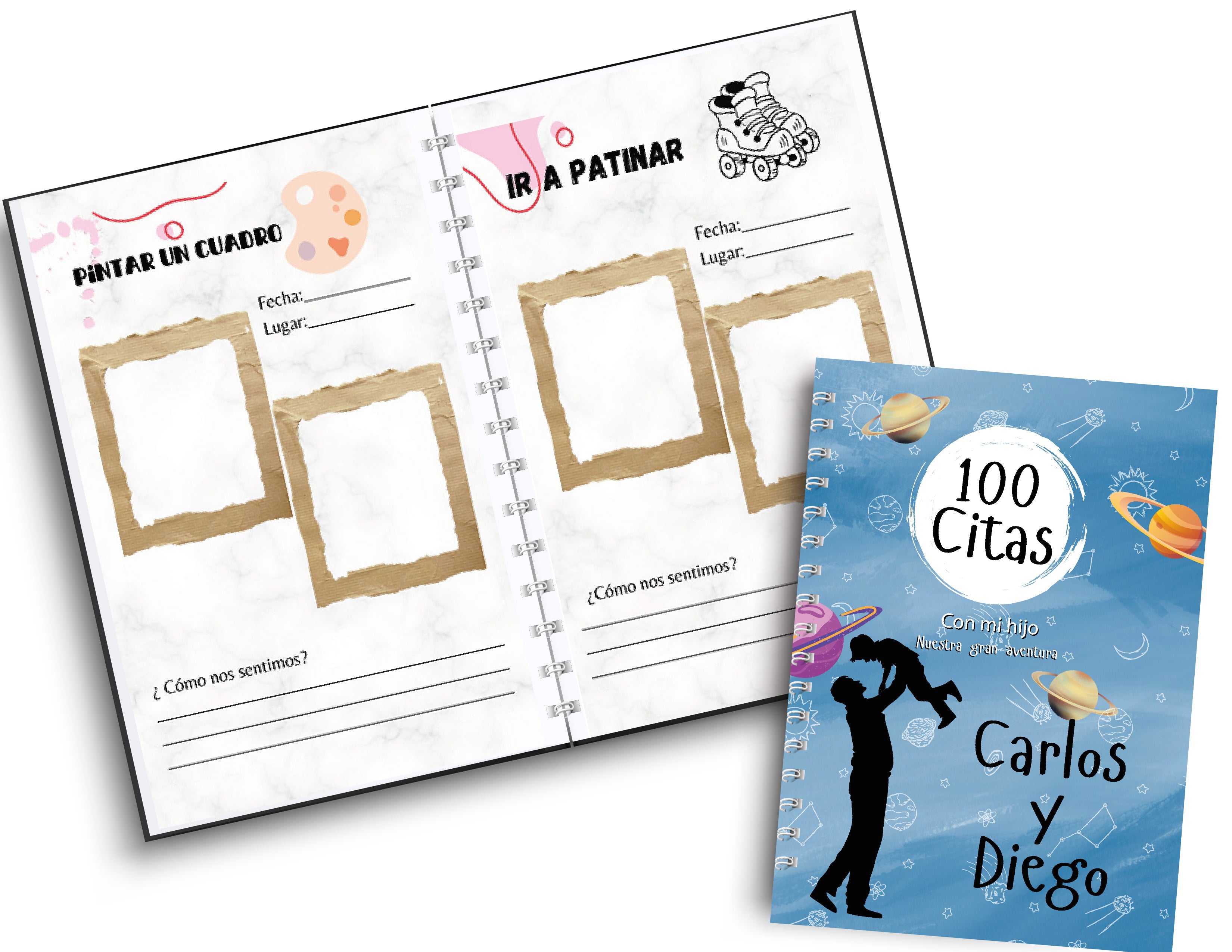 Libro 100 citas Papá e hijo