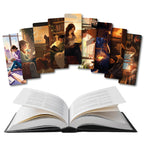 Separadores de libros mujer leyendo