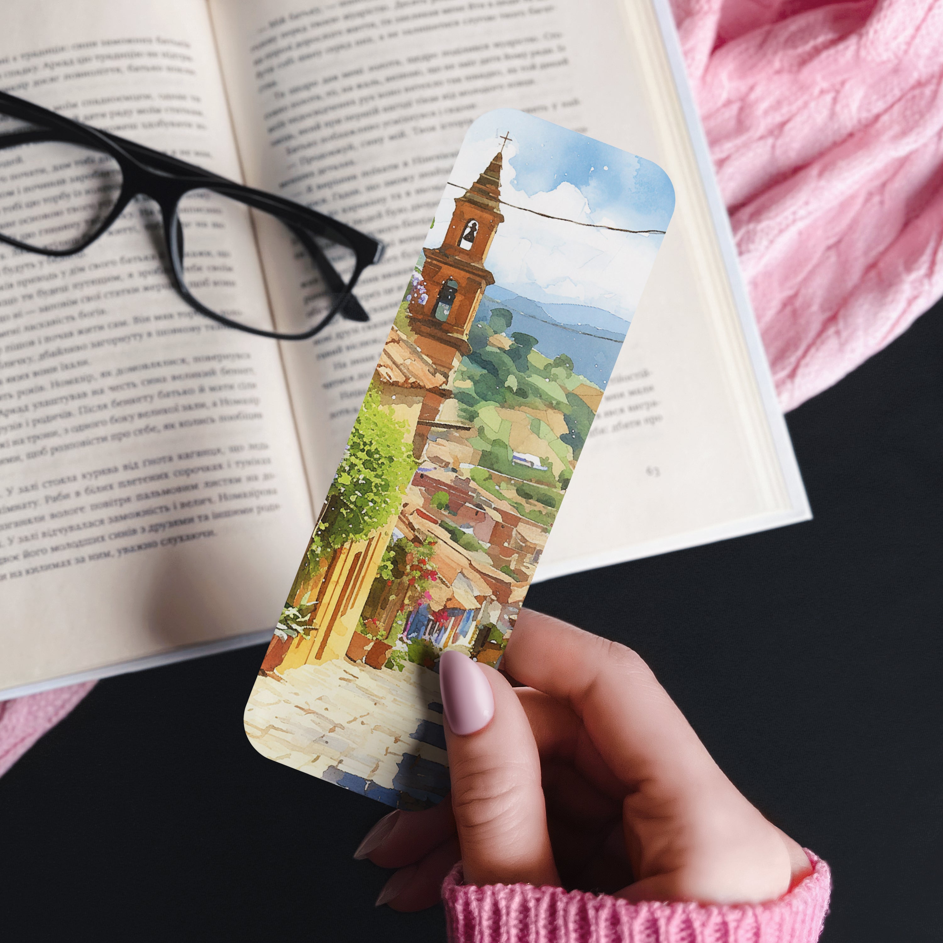 Separadores de libros pinturas