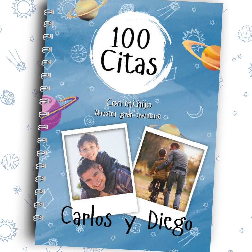 Libro 100 citas Papá e hijo