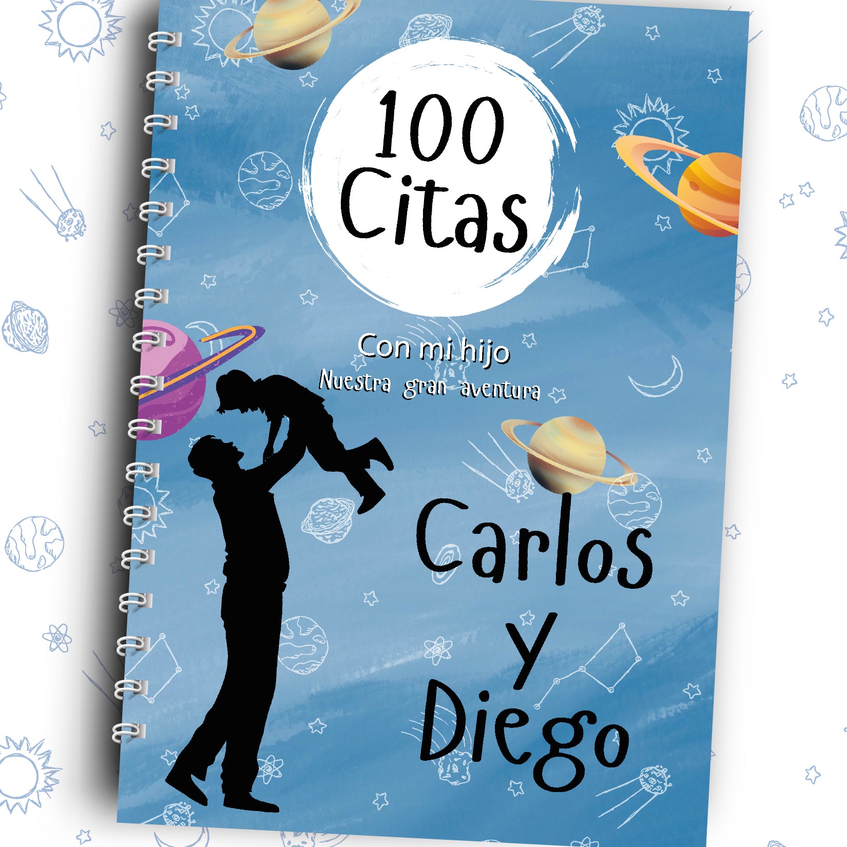 Libro 100 citas Papá e hijo