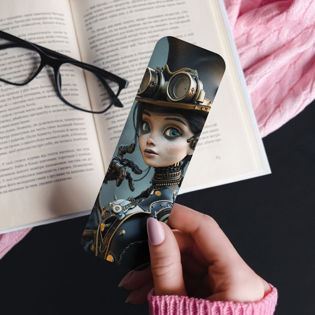 Separadores de libros steampunk